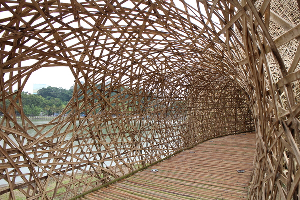 碧湖公園:4千根竹子編成! 內湖夢幻新地標「碧湖織屋」 碧湖公園:4千根竹子編成! 內湖夢幻新地標「碧湖織屋」