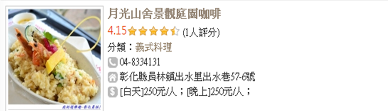 點我看【月光山舍】好店介紹!