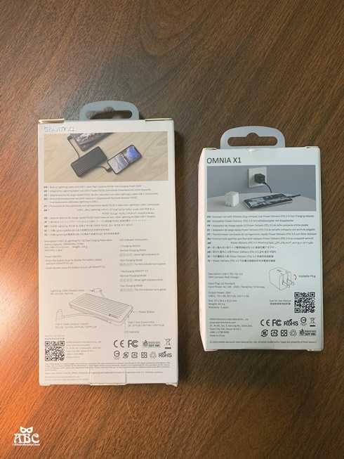 【快充免帶線】30分鐘充50%！蘋果MFi認證雙向快充行動電源|ADAM亞果GRAVITY X1