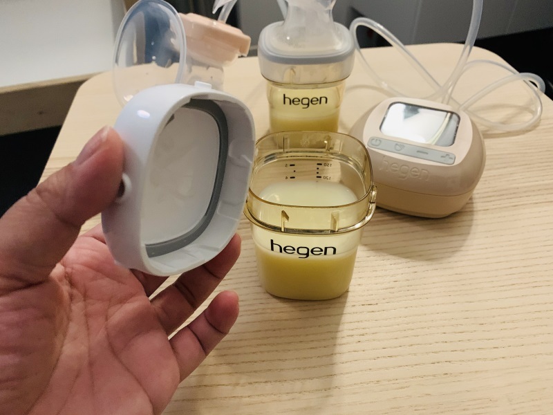 【育兒用品】hegen舒芙蕾多功能雙邊電動擠乳器 無痛擠乳新體驗 輕巧好攜帶超美型擠乳器