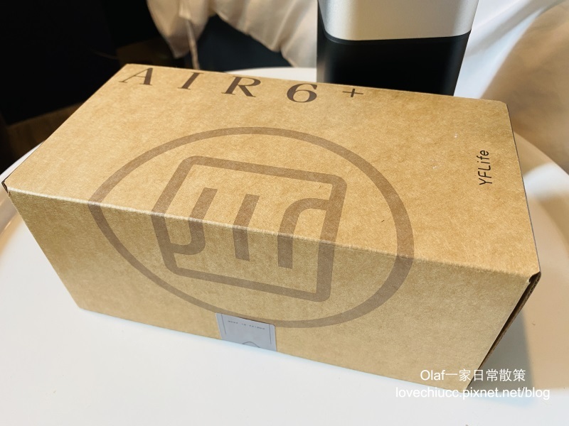 【家電開箱】圓方生活AIR6 Plus 空氣淨化器 奈米光觸媒技術 給您清新好空氣 可水洗濾網免耗材真環保 輕巧空氣清淨機評價