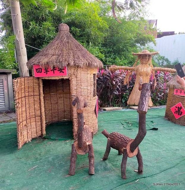 新北市泰山區楓樹河濱公園「蒜香藤」(Garlic Vine)花季，2021.11.19 ~ 2021.11,28, SJKen, Hsinpei city, Nov 21, 2021.