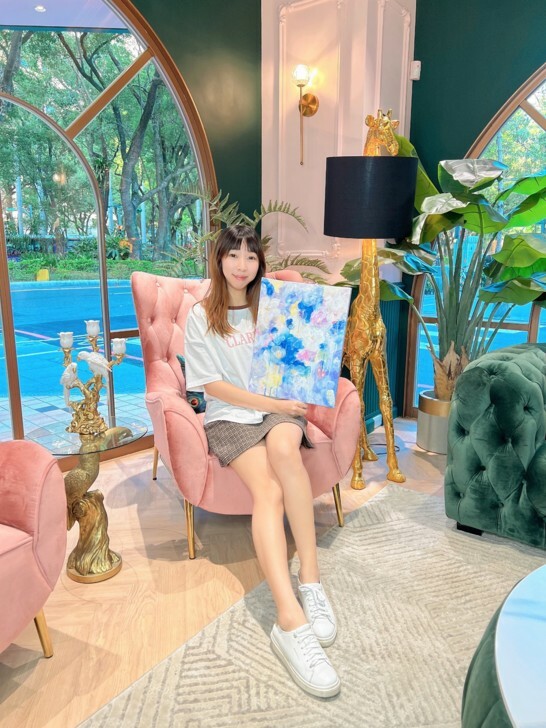 【莎夏畫室Sasha's Wonderland】壓克力畫│零基礎畫室│迷你班教學│台北最美畫室