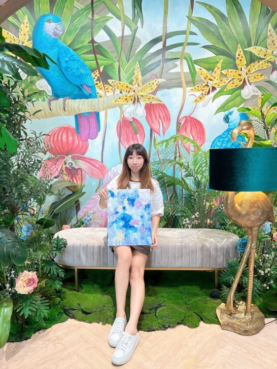 【莎夏畫室Sasha's Wonderland】壓克力畫│零基礎畫室│迷你班教學│台北最美畫室