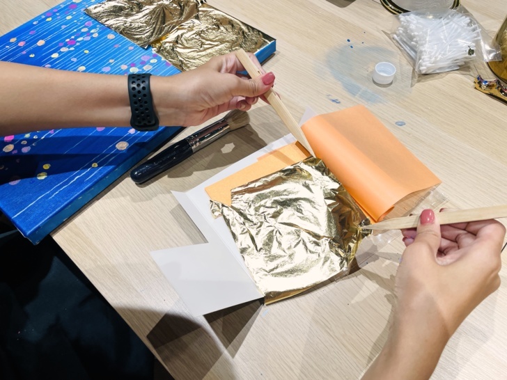 【莎夏畫室Sasha's Wonderland】壓克力畫│零基礎畫室│迷你班教學│台北最美畫室