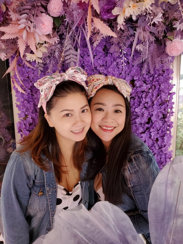 【苗栗.西湖】噢哈娜咖啡屋。夢幻紫色國度紫藤花道+飛天紫傘閨密寫真最佳拍攝地點