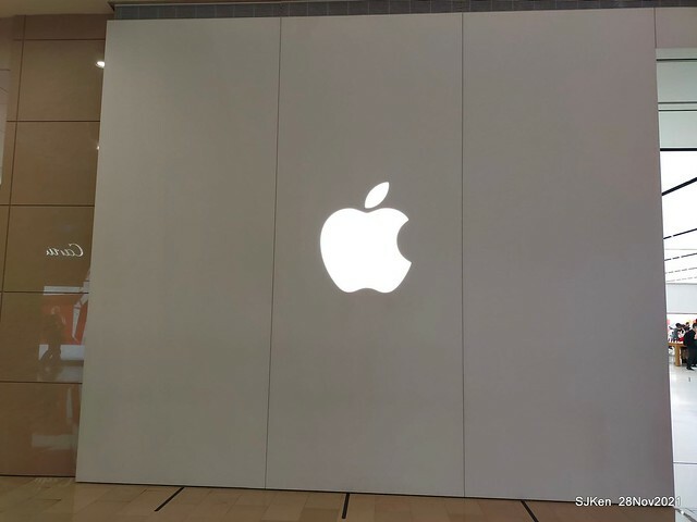 Christmas street & inside decoration of Taipei 101 department store, Taipei, Taiwan, SJKen, Nov 28, 2021.