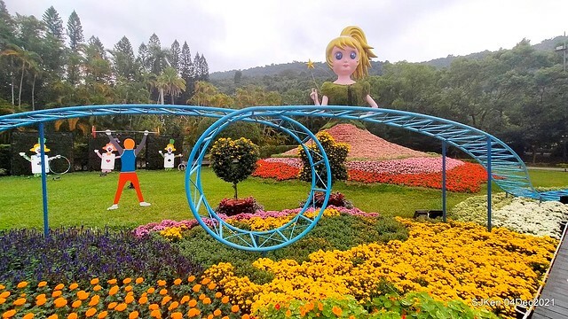 士林官邸2021「菊來運轉」花展 (Shilin Residence Chrysanthesmum Festival), Nov 26 ~ Dec 12, 2021, Taipei, Taiwan, SJKen, Dec 4, 2021.