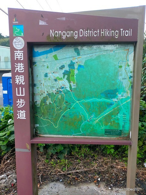 Larix pine garden plaza at Nangang, Taipei, Taiwan, SJKen, Dec 10, 2021.