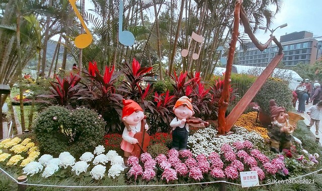 士林官邸2021「菊來運轉」花展 (Shilin Residence Chrysanthesmum Festival), Nov 26 ~ Dec 12, 2021, Taipei, Taiwan, SJKen, Dec 4, 2021.