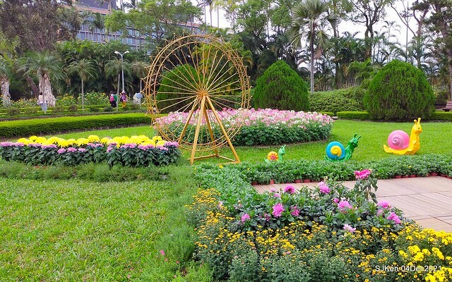 士林官邸2021「菊來運轉」花展 (Shilin Residence Chrysanthesmum Festival), Nov 26 ~ Dec 12, 2021, Taipei, Taiwan, SJKen, Dec 4, 2021.