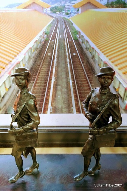 Larix pine trail nearby Fuxinggang metro station, Taipei, Taiwan, SJKen, Dec 11, 2021.