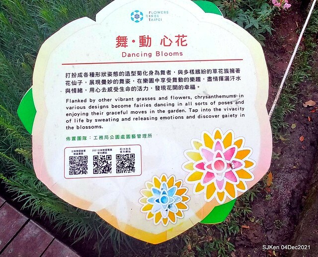 士林官邸2021「菊來運轉」花展 (Shilin Residence Chrysanthesmum Festival), Nov 26 ~ Dec 12, 2021, Taipei, Taiwan, SJKen, Dec 4, 2021.