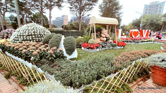 士林官邸2021「菊來運轉」花展 (Shilin Residence Chrysanthesmum Festival), Nov 26 ~ Dec 12, 2021, Taipei, Taiwan, SJKen, Dec 4, 2021.