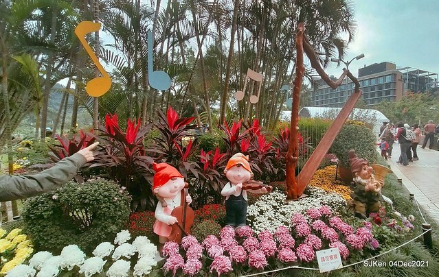 士林官邸2021「菊來運轉」花展 (Shilin Residence Chrysanthesmum Festival), Nov 26 ~ Dec 12, 2021, Taipei, Taiwan, SJKen, Dec 4, 2021.