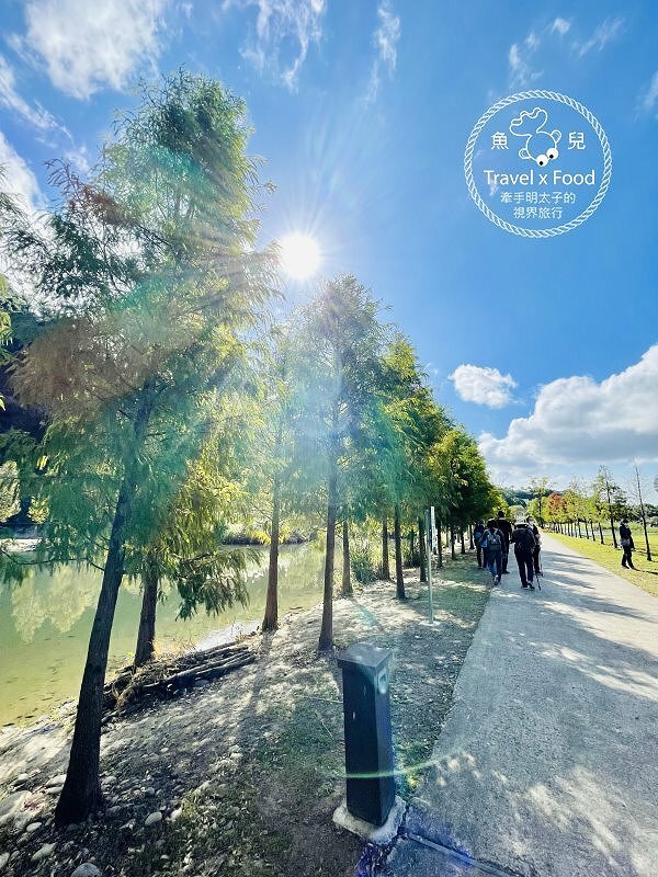 月眉人工濕地生態公園｜佔地七公頃，九座人工生態池，串連湖光山色與古厝，落羽松季一日遊開跑！ @ 魚兒 x 牽手明太子的「視」界旅行