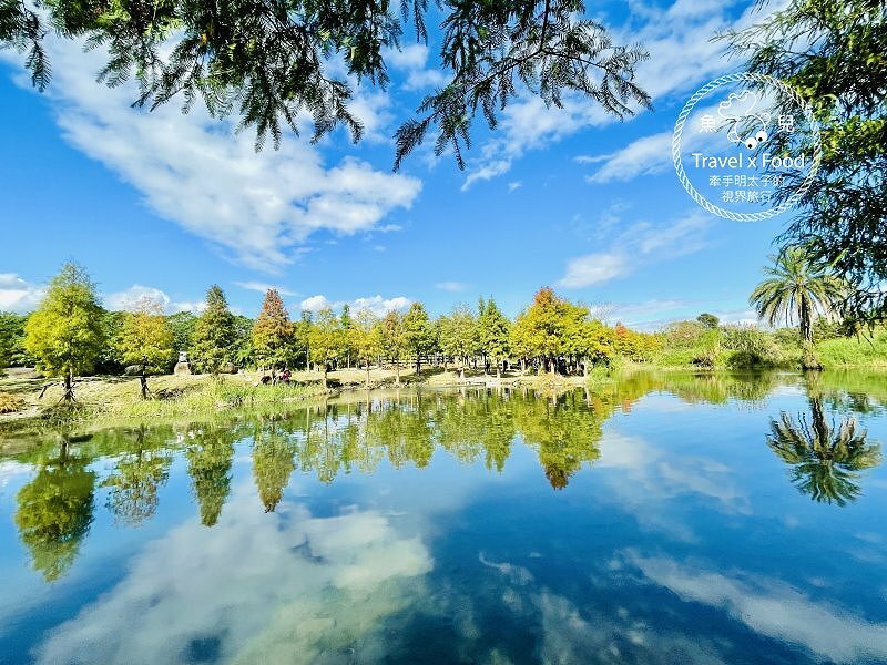 月眉人工濕地生態公園｜佔地七公頃，九座人工生態池，串連湖光山色與古厝，落羽松季一日遊開跑！ @ 魚兒 x 牽手明太子的「視」界旅行