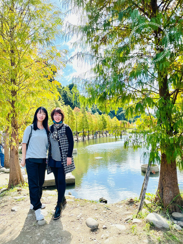 月眉人工濕地生態公園｜佔地七公頃，九座人工生態池，串連湖光山色與古厝，落羽松季一日遊開跑！ @ 魚兒 x 牽手明太子的「視」界旅行
