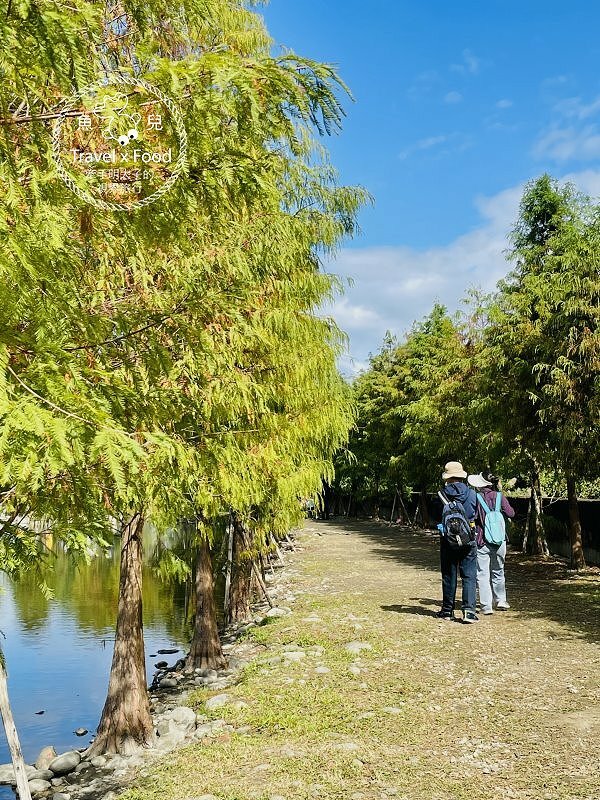 月眉人工濕地生態公園｜佔地七公頃，九座人工生態池，串連湖光山色與古厝，落羽松季一日遊開跑！ @ 魚兒 x 牽手明太子的「視」界旅行