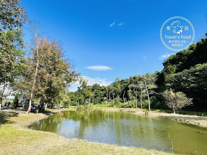 月眉人工濕地生態公園｜佔地七公頃，九座人工生態池，串連湖光山色與古厝，落羽松季一日遊開跑！ @ 魚兒 x 牽手明太子的「視」界旅行