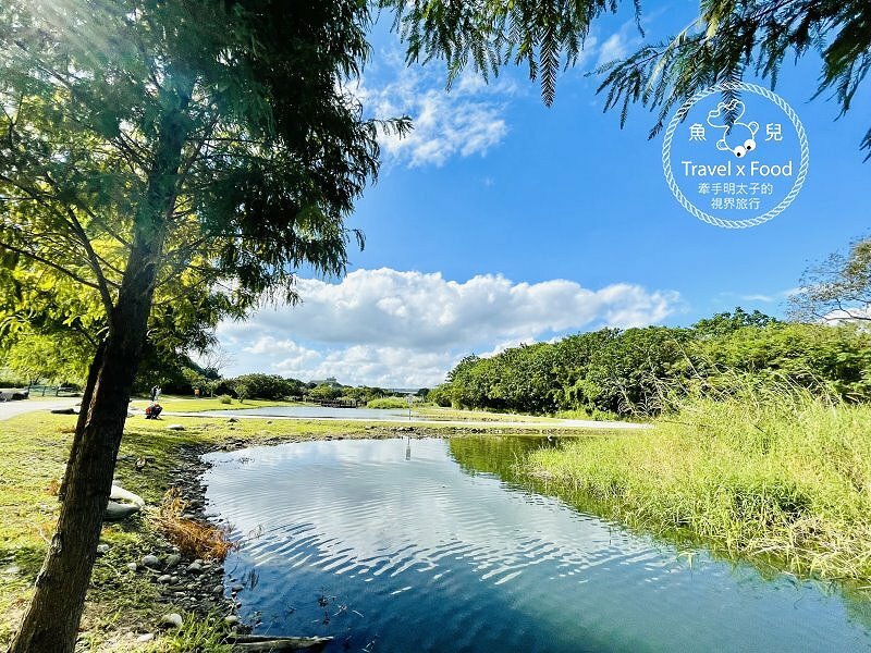 月眉人工濕地生態公園｜佔地七公頃，九座人工生態池，串連湖光山色與古厝，落羽松季一日遊開跑！ @ 魚兒 x 牽手明太子的「視」界旅行