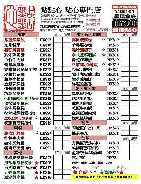 【香港九龍─美食】點點心點心專門店–佐敦店★生意爆滿的秘訣就是來吃最經典的豬仔包流金黃色的鼻涕！ - 吃貨雨神去哪兒