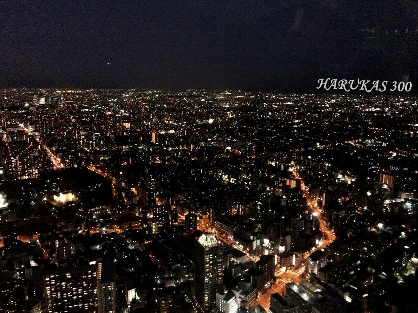 阿倍野HARUKAS 300展望台│大阪必去景點,一入門就令人屏息觀看的高空夜景! - 愛伊特candy的分享樂園