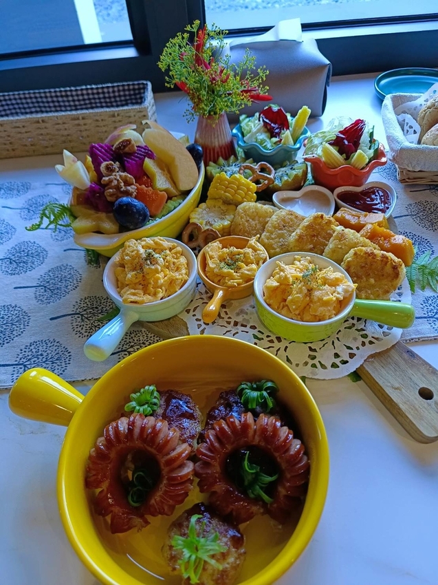 【台東.關山】茶田關舍BNB民宿。悠閒豐盛早午餐Brunch+寬敞交誼廳很舒適