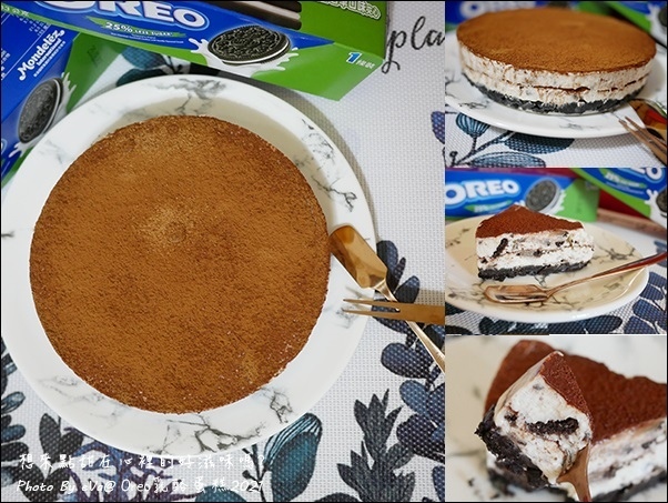 【簡單做甜點】Oreo乳酪蛋糕，心情不好時想要來點甜在心裡的好滋味嗎?零失敗、免烤箱、無吉利丁也能做出好