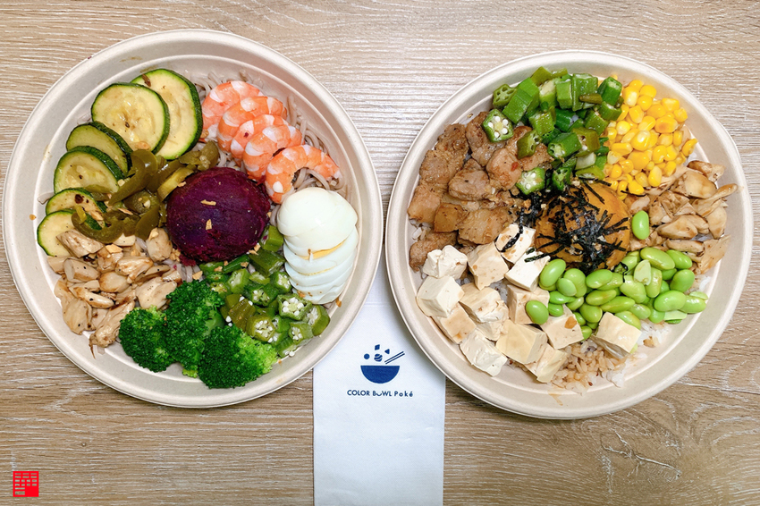 台中西區美食／好吃健康無負擔的彩碗colorbowlpoke！引進夏威夷衝浪碗　多樣新鮮原型食材