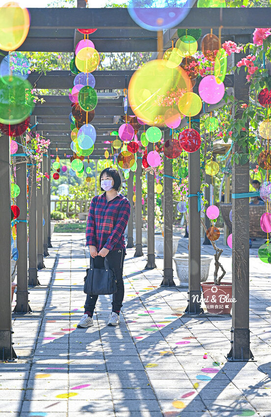 2022南投竹山燈會 | 竹山一日遊，下坪吊橋花海、菸葉館、竹山文化園區、天梯、大鞍竹海隧道 @Nini and Blue  玩樂食記
