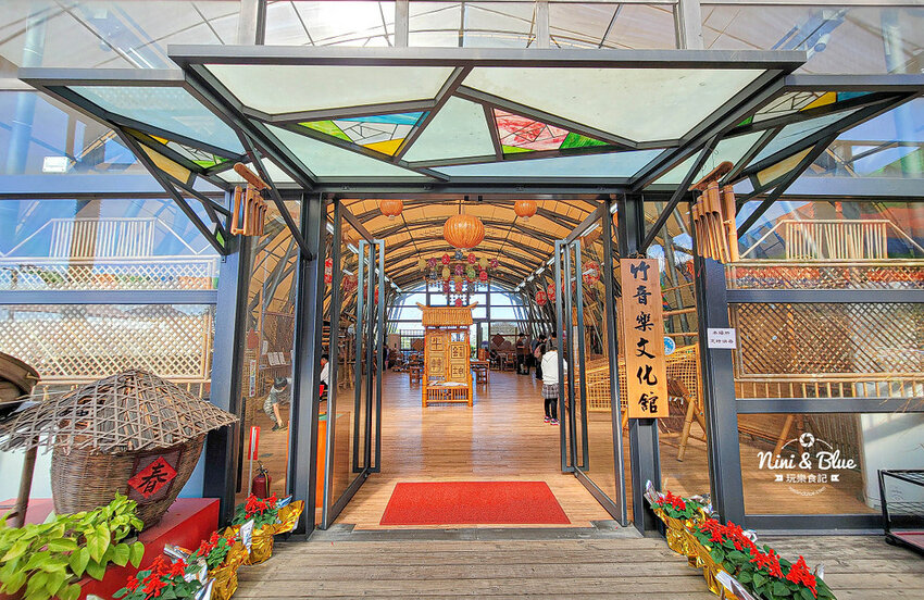 2022南投竹山燈會 | 竹山一日遊，下坪吊橋花海、菸葉館、竹山文化園區、天梯、大鞍竹海隧道 @Nini and Blue  玩樂食記