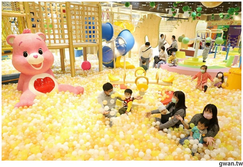 台中600坪室內親子樂園,2月底前不限時暢玩只要399元起,從開門玩到打烊