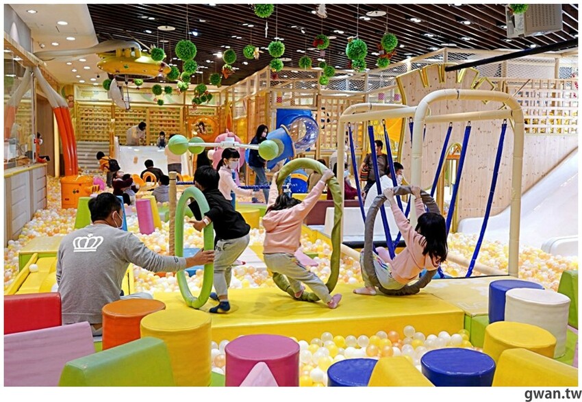 台中600坪室內親子樂園,2月底前不限時暢玩只要399元起,從開門玩到打烊