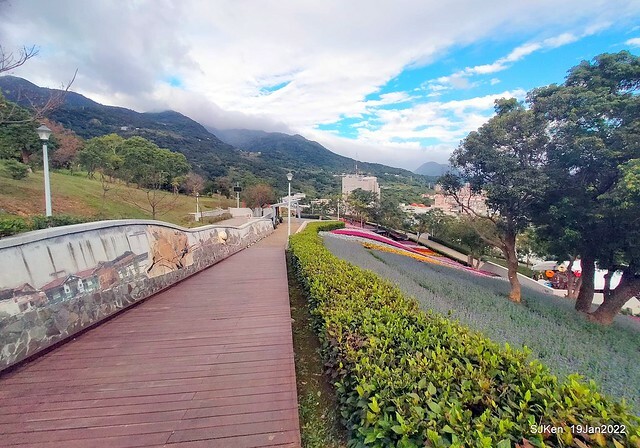 Park blossoms at「 北投社三層崎公園」, Taipei, Taiwan, SJKen, Jan 19, 2022.