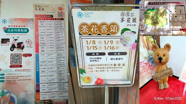 2022「花IN台北」台北花季花卉試驗中心茶花展(2022 Camillia exhibition), Taipei, Taiwan, SJKen,Jan 7,  2022.