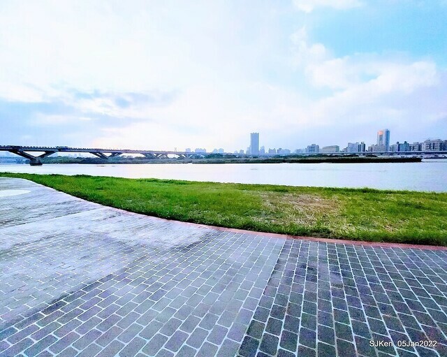 延平河濱公園花海(Flower blossoms of Yan-ping riverbank garden), Taipei, Taiwan, SJKen, Jan 5, 2022.