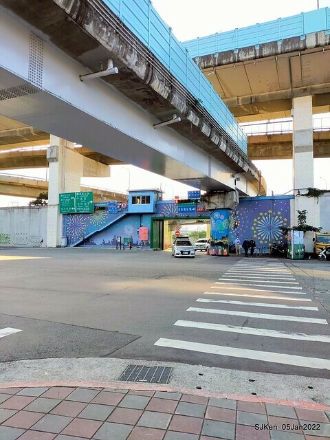 延平河濱公園花海(Flower blossoms of Yan-ping riverbank garden), Taipei, Taiwan, SJKen, Jan 5, 2022.