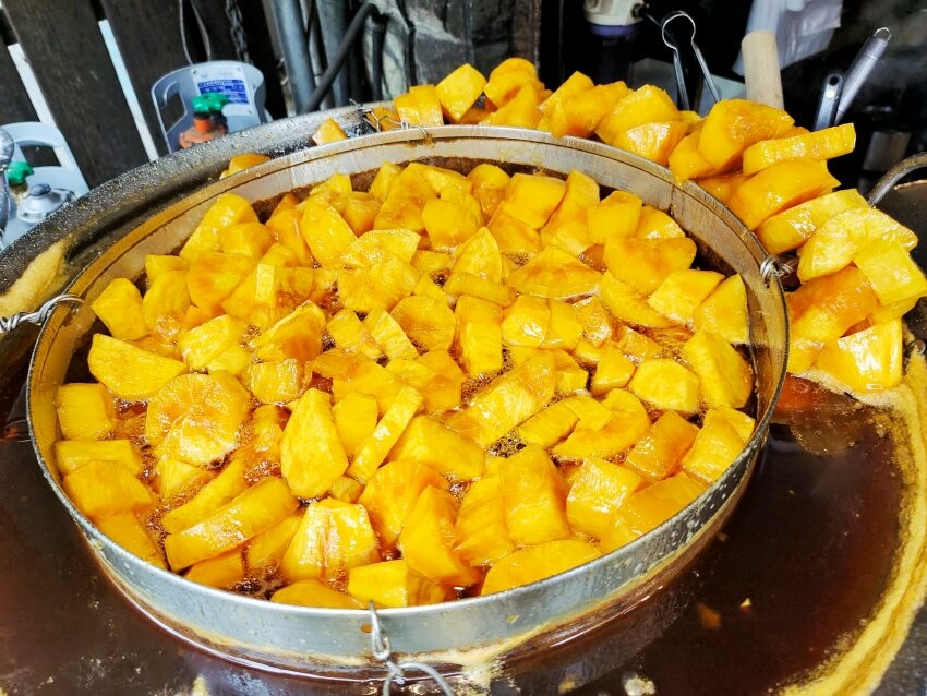 【食譜】蜜地瓜做法.古早味地瓜糖、密蕃薯的美味秘訣!