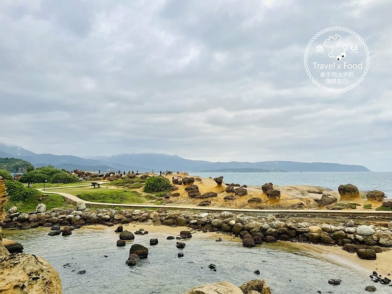 野柳地質公園｜小時候的回憶，穿燒燒來去觀海散心～ @魚兒 x 牽手明太子的「視」界旅行
