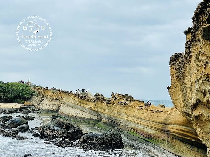 野柳地質公園｜小時候的回憶，穿燒燒來去觀海散心～ @魚兒 x 牽手明太子的「視」界旅行