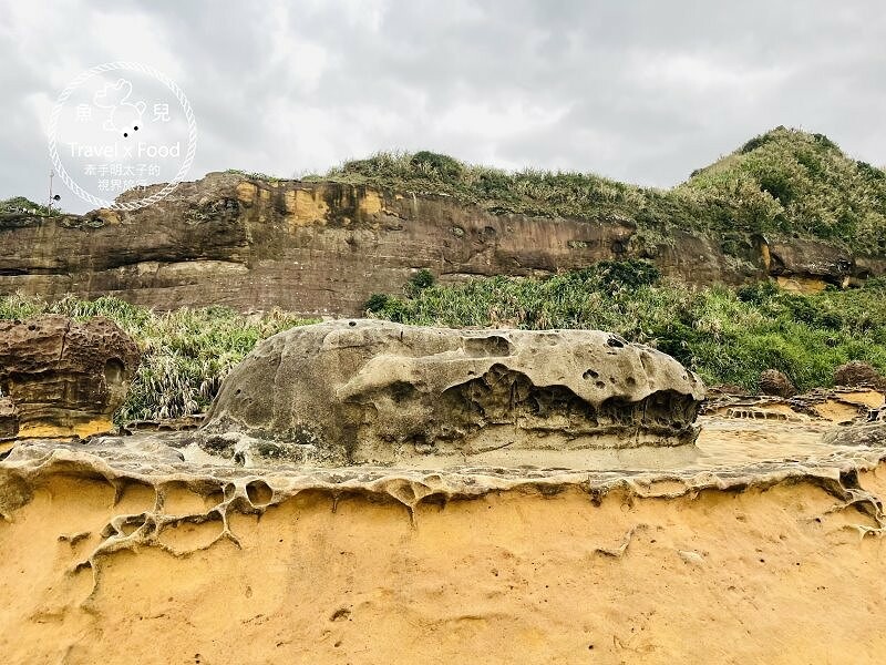 野柳地質公園｜小時候的回憶，穿燒燒來去觀海散心～ @魚兒 x 牽手明太子的「視」界旅行