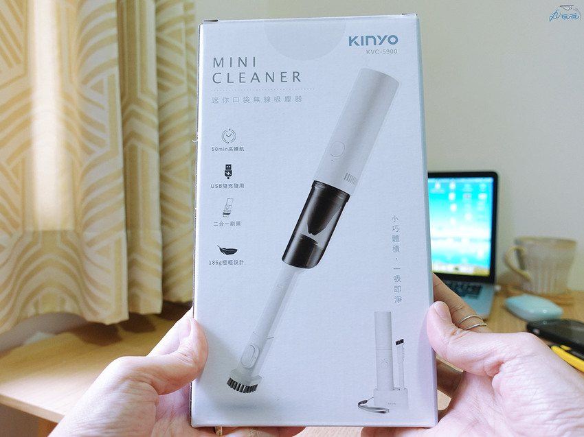 【KINYO無線手持迷你吸塵器】小地方的居家清潔好物