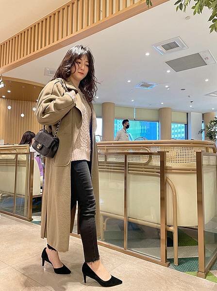 小隻女穿搭│秋冬穿搭分享:PANSOBUY -3KG顯瘦窄管小黑褲