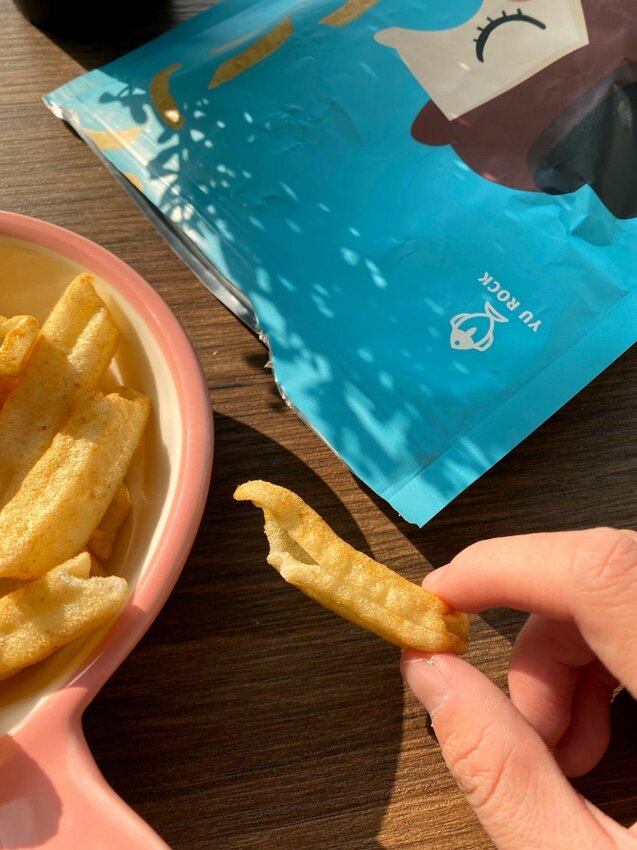 吃貨必囤零食!YU ROCK魚薯條(原味)|口口香酥脆|使用特選生魚片等級鮪魚肉製成|一口接一口停不下來!鮮味吃得到!