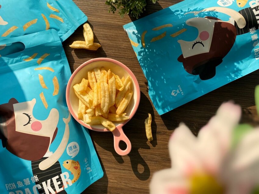 吃貨必囤零食!YU ROCK魚薯條(原味)|口口香酥脆|使用特選生魚片等級鮪魚肉製成|一口接一口停不下來!鮮味吃得到!