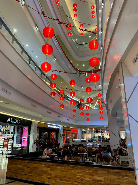 印尼棉蘭遊-到當地商場體驗過年氣氛