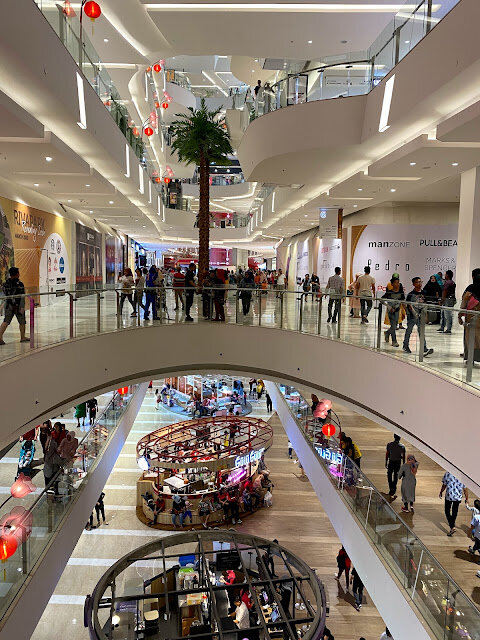 印尼棉蘭遊-到當地商場體驗過年氣氛