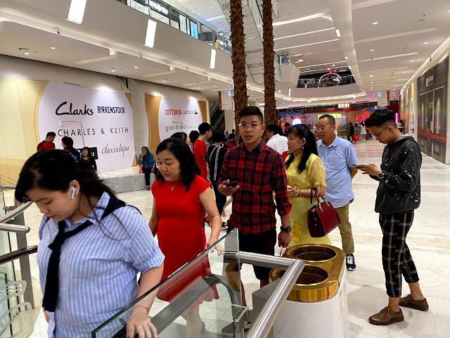 印尼棉蘭遊-到當地商場體驗過年氣氛