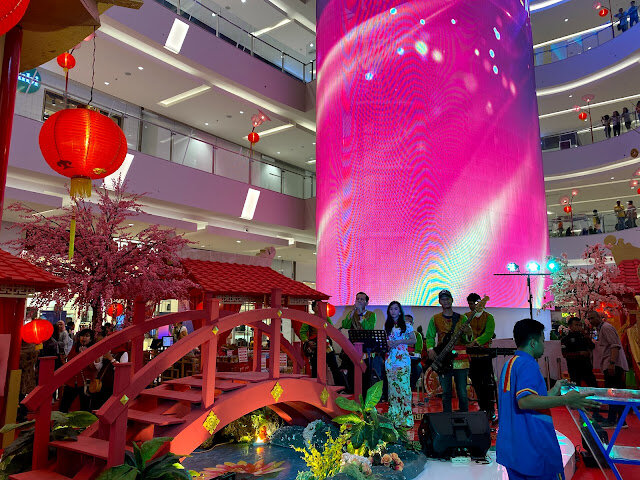 印尼棉蘭遊-到當地商場體驗過年氣氛